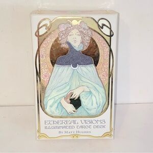 Ethereal Visions Illuminated Tarot Card Deck & Guide Book by Matt Hughes